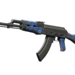 AK-47 | Blue Laminate (Well-Worn)