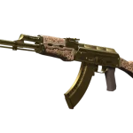 AK-47 | Gold Arabesque (Minimal Wear)