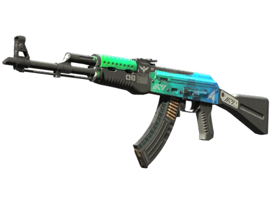 AK-47 | Ice Coaled (Well-Worn) - Image 1
