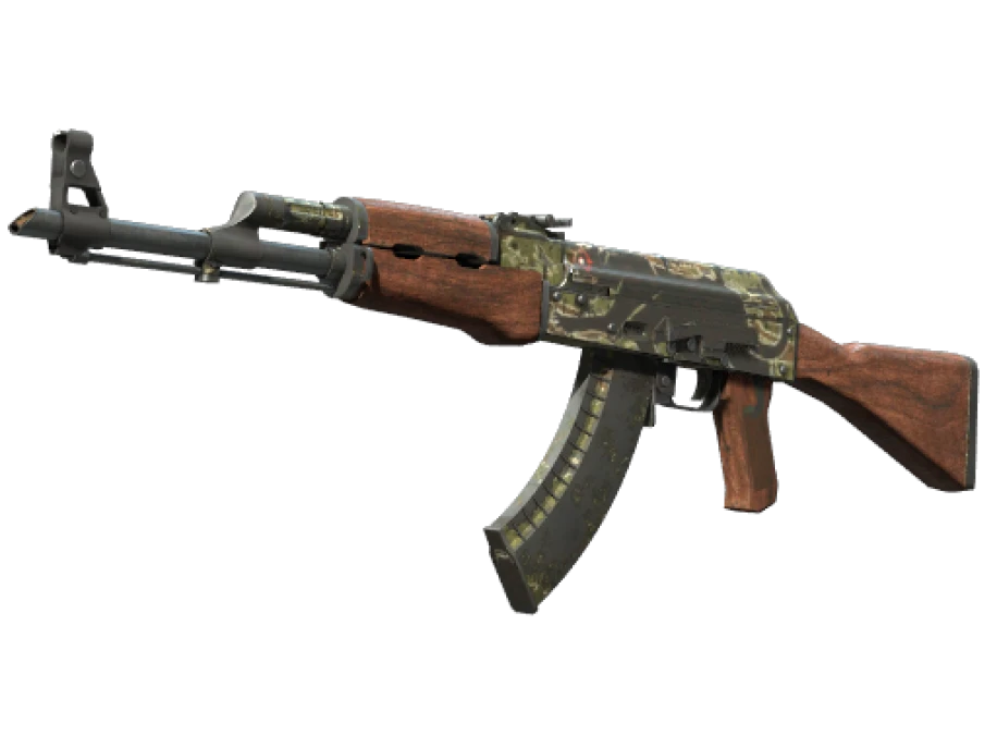 AK-47 | Jaguar (Battle-Scarred) - Image 1
