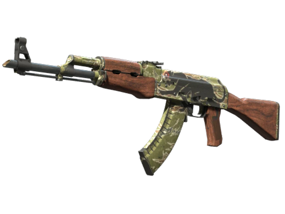 AK-47 | Jaguar (Well-Worn) - Image 1