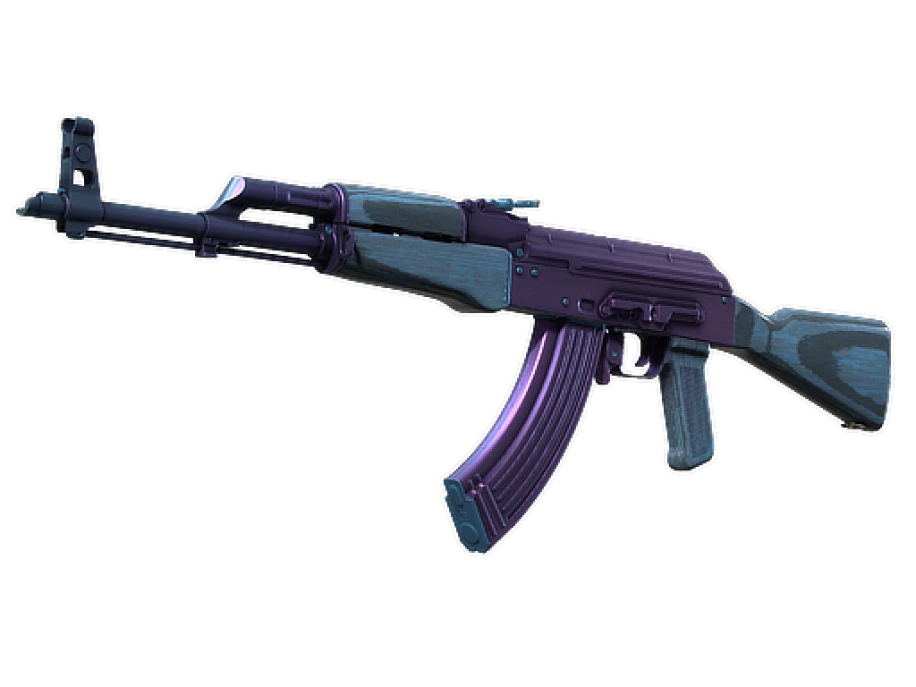 AK-47 | Midnight Laminate (Minimal Wear) - Image 1