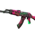 AK-47 | Neon Revolution (Battle-Scarred)