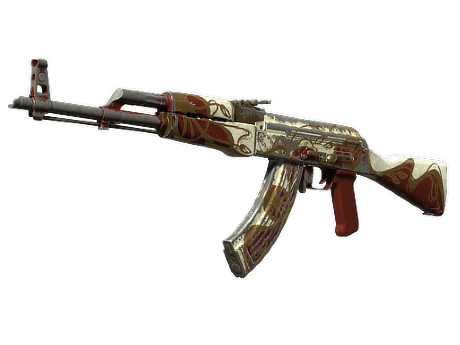 AK-47 | Nouveau Rouge (Battle-Scarred) - Image 1