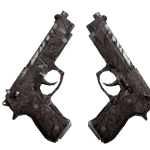 Dual Berettas | Pyre (Well-Worn)