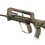 FAMAS | Mecha Industries (Battle-Scarred)