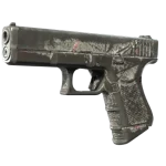 Glock-18 | Red Tire (Battle-Scarred)