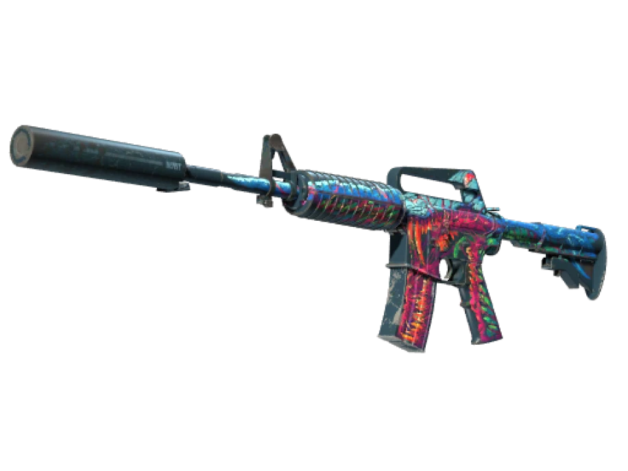 M4A1-S | Hyper Beast (Well-Worn) - Image 1
