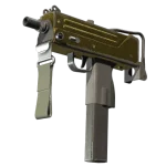 MAC-10 | Gold Brick (Battle-Scarred)