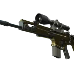 SCAR-20 | Brass (Battle-Scarred)