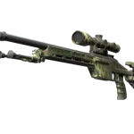 SSG 08 | Lichen Dashed (Well-Worn)