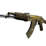 Souvenir AK-47 | Panthera onca (Well-Worn)