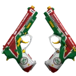 Souvenir Dual Berettas | Twin Turbo (Well-Worn)