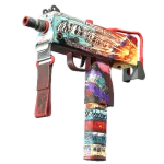 Souvenir MAC-10 | Derailment (Minimal Wear)