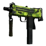 Souvenir MAC-10 | Nuclear Garden (Well-Worn)