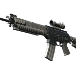 Souvenir SG 553 | Damascus Steel (Field-Tested)