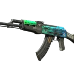 StatTrak™ AK-47 | Ice Coaled (Battle-Scarred)