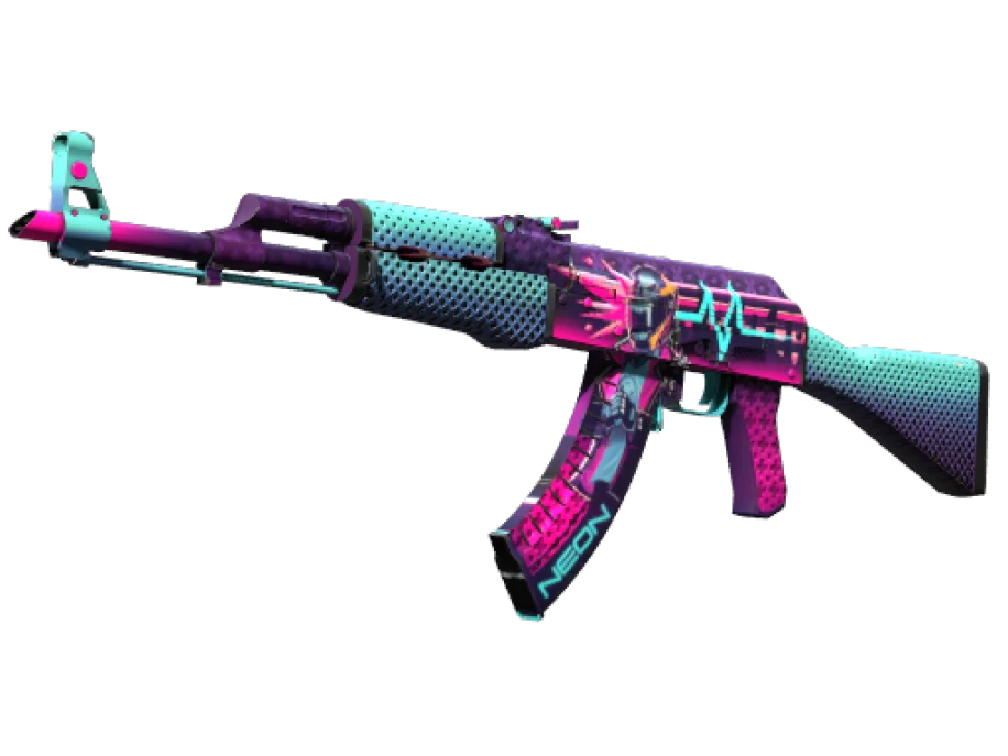 StatTrak™ AK-47 | Neon Rider (Factory New) - Image 1