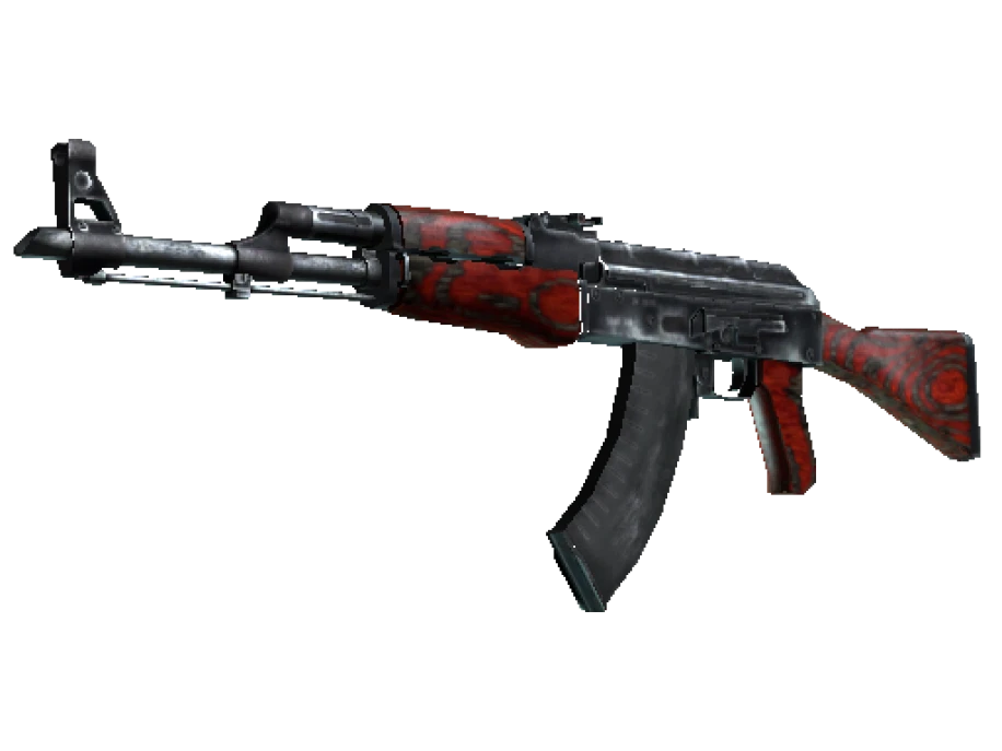 StatTrak™ AK-47 | Red Laminate (Battle-Scarred) - Image 1