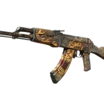 StatTrak™ AK-47 | Searing Rage (Battle-Scarred)