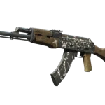 StatTrak™ AK-47 | Wasteland Rebel (Battle-Scarred)