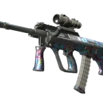StatTrak™ AUG | Death by Puppy (Well-Worn)