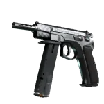 StatTrak™ CZ75-Auto | Tread Plate (Minimal Wear)