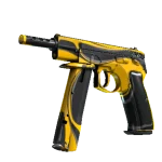 StatTrak™ CZ75-Auto | Yellow Jacket (Field-Tested)