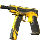 StatTrak™ CZ75-Auto | Yellow Jacket (Well-Worn)