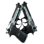 StatTrak™ Dual Berettas | Dezastre (Minimal Wear)