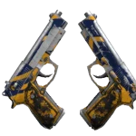 StatTrak™ Dual Berettas | Marina (Battle-Scarred)