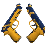 StatTrak™ Dual Berettas | Marina (Factory New)