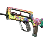 StatTrak™ FAMAS | Bad Trip (Minimal Wear)