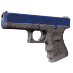 StatTrak™ Glock-18 | Blue Fissure (Factory New)