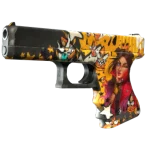 StatTrak™ Glock-18 | Bullet Queen (Well-Worn)