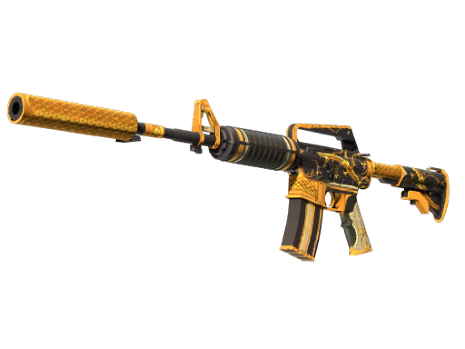 StatTrak™ M4A1-S | Golden Coil (Minimal Wear) - Image 1