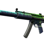 StatTrak™ MP5-SD | Phosphor (Battle-Scarred)