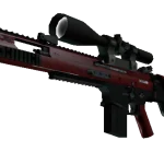 StatTrak™ SCAR-20 | Crimson Web (Minimal Wear)