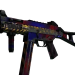 UMP-45 | Crime Scene (Battle-Scarred)