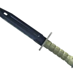 ★ Bayonet | Blue Steel (Battle-Scarred)