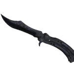★ Butterfly Knife | Blue Steel (Battle-Scarred)