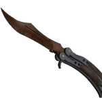★ Butterfly Knife | Rust Coat (Battle-Scarred)