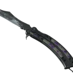 ★ Butterfly Knife | Ultraviolet (Battle-Scarred)