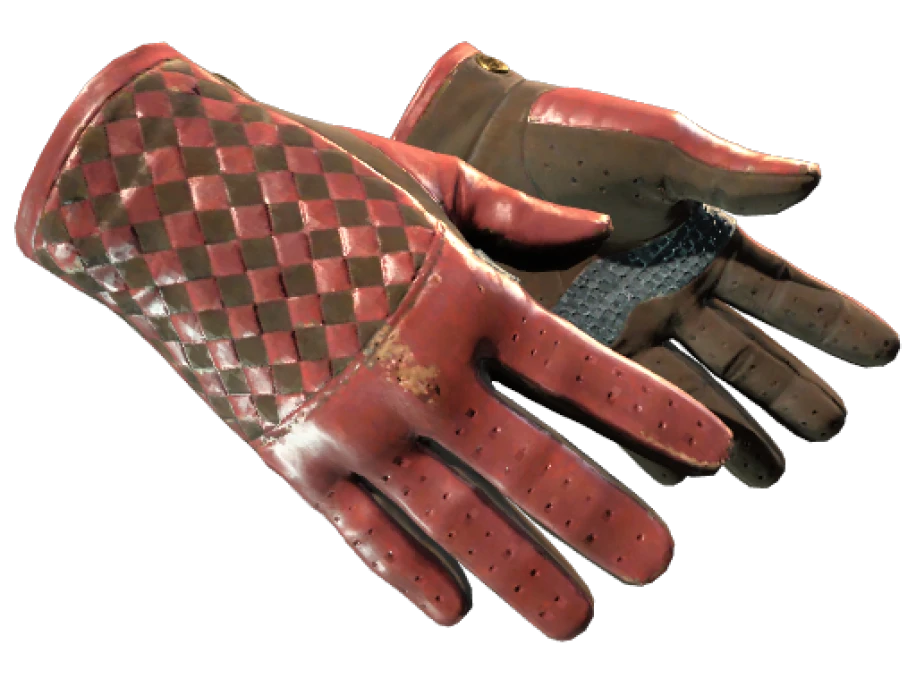 ★ Driver Gloves | Crimson Weave (Field-Tested) - Image 1