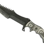★ Huntsman Knife | Black Laminate (Battle-Scarred)