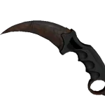 ★ Karambit | Rust Coat (Battle-Scarred)