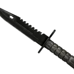 ★ M9 Bayonet | Black Laminate (Battle-Scarred)