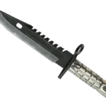★ M9 Bayonet | Black Laminate (Well-Worn)