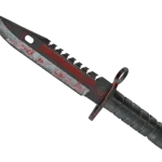 ★ M9 Bayonet | Crimson Web (Battle-Scarred)