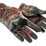 ★ Moto Gloves | Blood Pressure (Battle-Scarred)